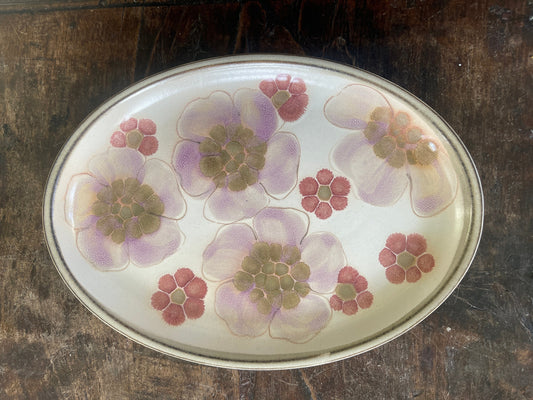 English Lavender Stoneware 12.5” Platter by Denby