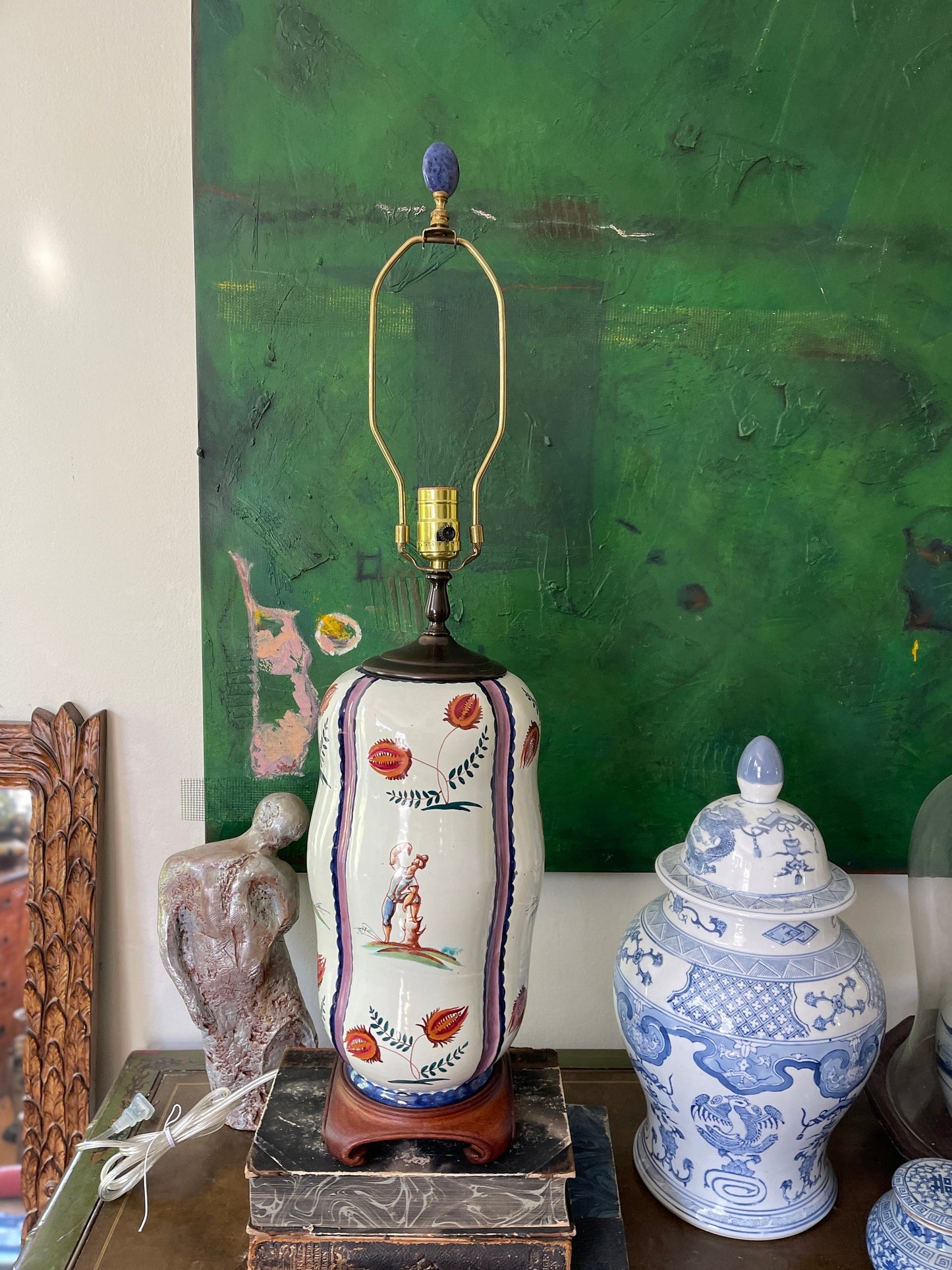 Vintage Italian Ceramic Table Lamp