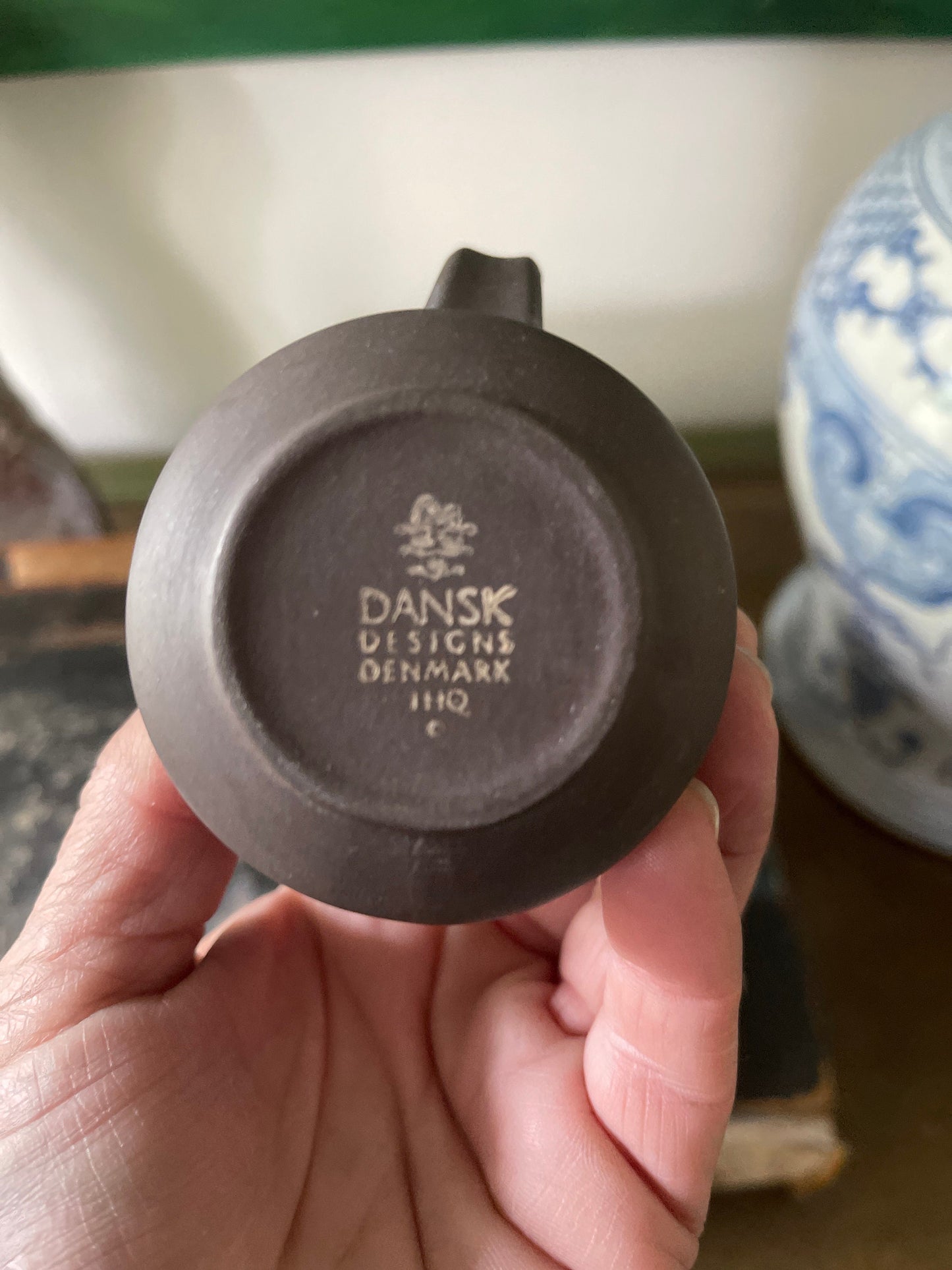 Vintage Dansk Denmark Flamestone Fluted Creamer